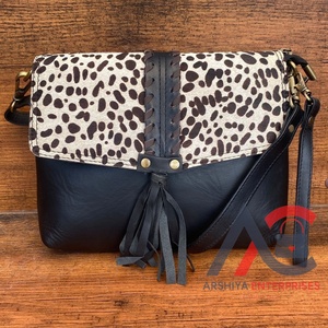 Usine En Gros Designer Imprimé Animal Véritable Cuir De Vachette Gland Sac À Bandoulière pour Femmes Mode De Luxe Bracelet Sacs À Main - Product Image 1