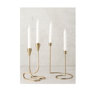 Juego de Portavelas de Metal de Estilo Vintage, Hechos a Mano para Uso en Interiores y Exteriores, Sala de Estar, Mesa de Comedor, Dormitorio, Patio - Product Image 6