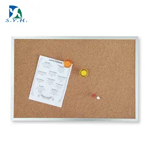 30* 45 CM Aluminum Frame Bulletin Cork Board Magnetic Notice Board For Push Pins