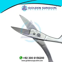Ciseaux vétérinaires post-mortem en acier inoxydable 7 pouces Instruments professionnels Marque GOLDEN Modèle GSIB-100403