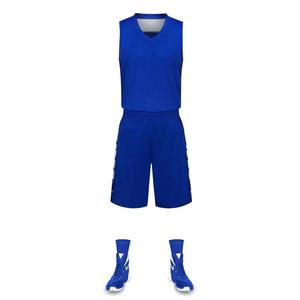Maillot de basket-ball réversible personnalisé, uniforme à Sublimation avec numéros d'équipe, vierges pour jeunes, pas cher - Product Image 3