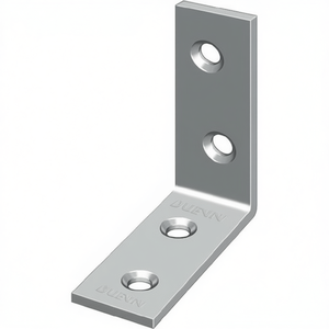 HOHAGE Lot de 100 supports de chaise en fer chromé bleu, longueur 30 mm, largeur 14 mm, épaisseur 2 mm, pour étagères - Product Image 3