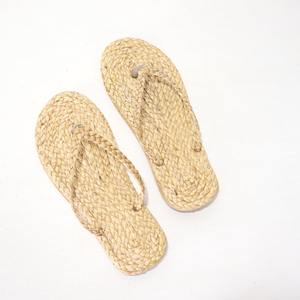 Sandalias de Jacinto de Agua Tejidas a Mano, Precio de Proveedor, Chanclas Tejidas, Pantuflas para el Hogar - Product Image 6