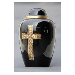 Urnas de metal de diseño premium de alta calidad para cenizas que ofrecen una elegancia atemporal y un homenaje digno a los seres queridos - Product Image 1