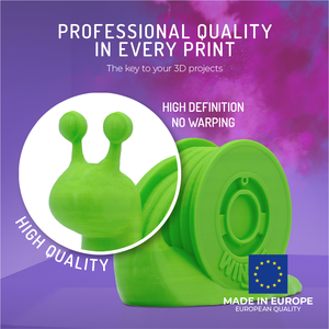 ไส้พิมพ์ 3 มิติ WINKLE PLA HD ขนาด 1.75 มม. น้ำหนัก 1 กก. สำหรับเครื่องพิมพ์ 3 มิติ ความแม่นยำสูง 0.05 มม. รองรับอุณหภูมิ 190-230 องศาเซลเซียส ย่อยสลายได้ พิมพ์ง่าย - Product Image 2