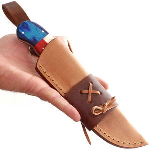 Sac à outils en cuir OEM très vendu, imperméable, avec sangle réglable pour le camping et la randonnée - Product Image 4