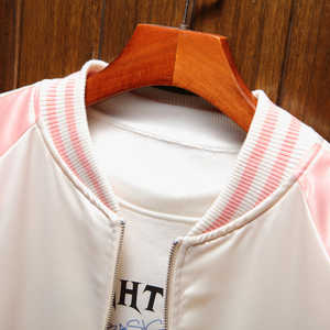 Chaqueta Sukajan Informal con Diseño de Unicornio Arcoíris, Estilo Hip Hop, Primavera, Lona Fina, Invierno, Recubierta, Servicio OEM Personalizado Disponible - Product Image 3