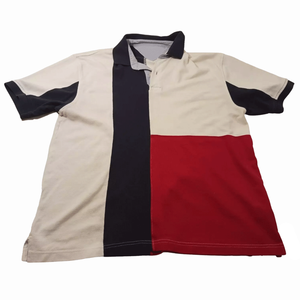 Polo 100% coton multicolore de style décontracté pour hommes, respirant, manches courtes, vêtements d'été, polo, haut pour hommes - Product Image 1