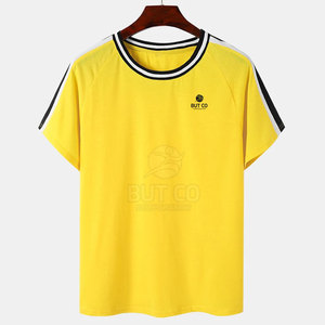 เสื้อยืดคอกลมผู้ชายทรงปกติ ผ้าฝ้ายแท้ 100% คุณภาพพรีเมียม ระบายอากาศได้ดี สไตล์ลำลอง ผลิตในปากีสถาน รับผลิตแบบ OEM - Product Image 1