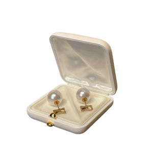 Boîte à bijoux de style italien de stockage quotidien de bijoux de 60x60x25mm - Product Image 1