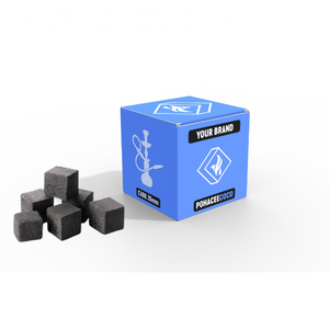 Indonesia Factory Shisha Charcoal Made 100% Natural Coconut Shell Charcoal Wholesale OEM Private Label <b>Hookah</b> Charcoal - Product Image 1