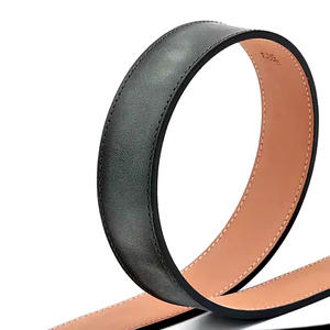 Ceinture de luxe en cuir véritable vert pour hommes avec boucle faite à la main, accessoire tendance de longueur personnalisée - Product Image 4