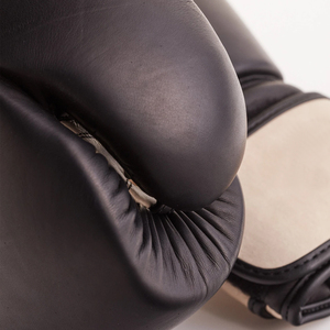 Gants de boxe professionnels en cuir, gants d'entraînement avec sangle de poignet lacée, réglables, unisexes pour adultes - Product Image 5