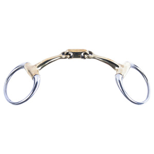 Mèches à mâcher Eggbutt, mèche d'équitation en acier inoxydable, amure équestre, équipement d'entraînement et d'équitation pour chevaux - Product Image 2