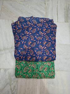 Tela de Algodón Orgánico Estampada en Serigrafía de 60x60 cm para Vestidos, Bolsos y Niños/Niñas, Resistente a Desgarros, Ligera, por Yarda - Product Image 2
