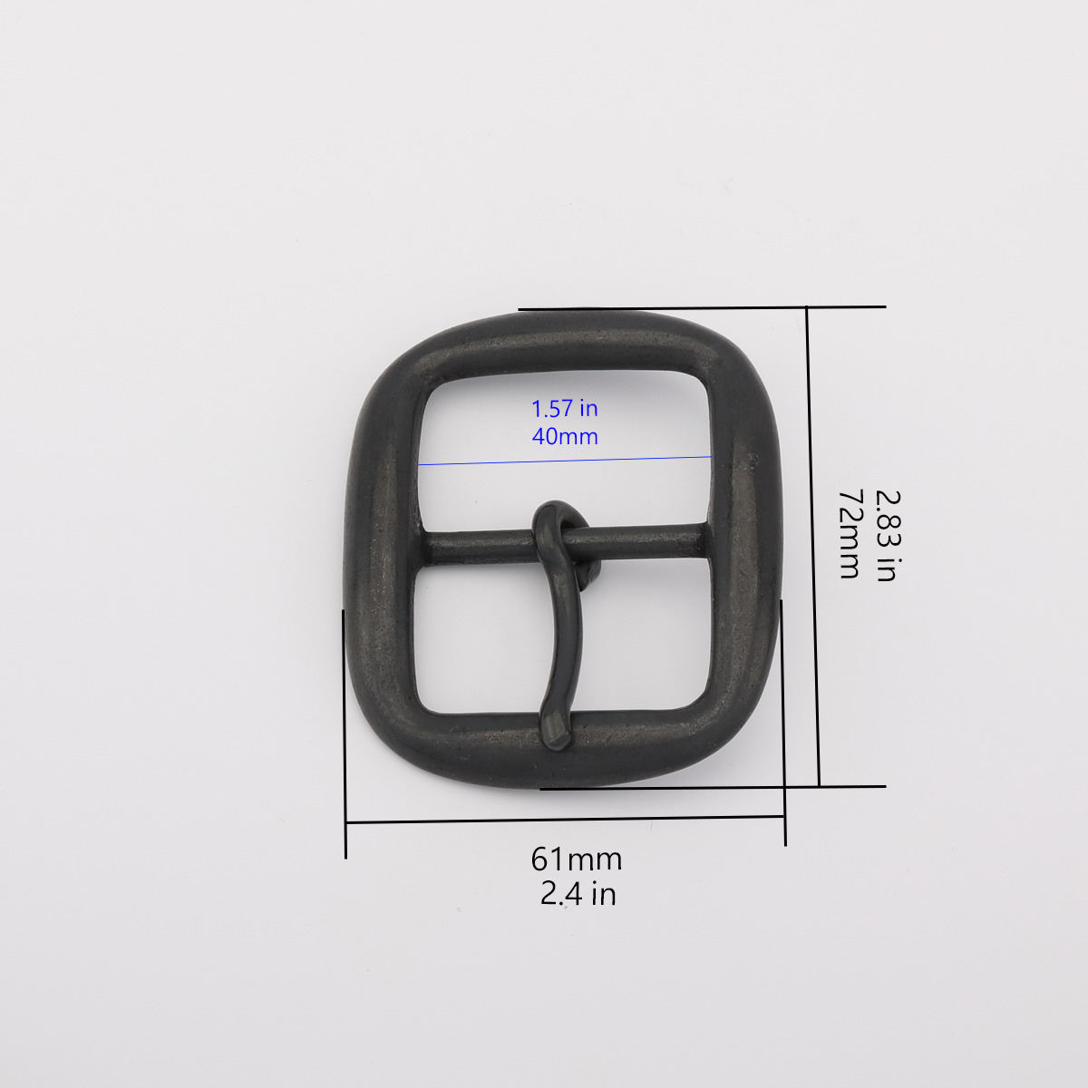 401สีดำ-40มม./1.58in