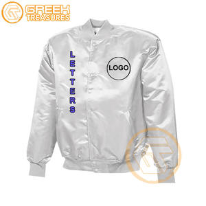 Phi Beta personnalisé, veste universitaire brodée en satin, vêtements grecs respirants pour Sigma, vestes en tissu pour hommes, vente en gros - Product Image 1
