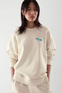 สเวตเชิ้ตผู้ชายสั้นคอกลมสีพื้นเสื้อสเวตเชิ้ตโลโก้ตามสั่งสไตล์ใหม่ - Product Image 6