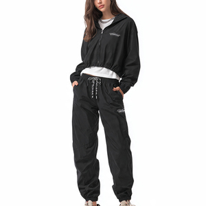 กางเกงกันลมสำหรับผู้หญิง กางเกงกันฝนน้ำหนักเบา กางเกงเดินป่าสำหรับผู้หญิง - Product Image 1