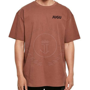 T-shirt formel en tricot surdimensionné pour homme, nouveau design, prix raisonnable, séchage rapide, écologique, OEM, haute qualité, personnalisable - Product Image 1