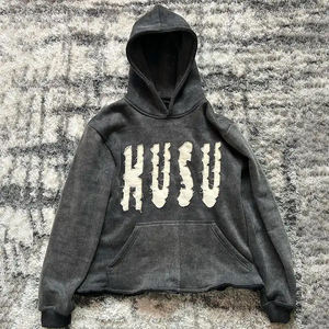 เสื้อฮู้ดแฟชั่นสไตล์สตรีทแวร์มีฮู้ดสำหรับผู้ชายผ้าฝ้าย100% โอเวอร์ไซส์ออกแบบโลโก้ได้ตามต้องการ - Product Image 4