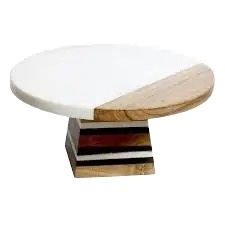 Type de restaurant support en marbre et en métal support à gâteaux créatif moderne support à gâteaux et pâtisseries outil de cuisine à gâteaux - Product Image 2