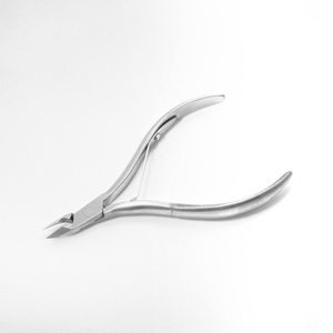Coupe-ongles professionnel en acier inoxydable de haute qualité outil de manucure à ressort unique pince à cuticules pour la manucure à usage de doigt - Product Image 1