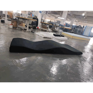 Customize Eyelash Extension Mat Beauty <b>Salon</b> Spa Bed Pad Wave Thin Lash Bed Velvet Topper Orthopedic Memory Foam Curved Mattress - Product Image 2