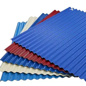 PPGI Zinc Coated Corrugated Steel Sheet Roofing Sheet