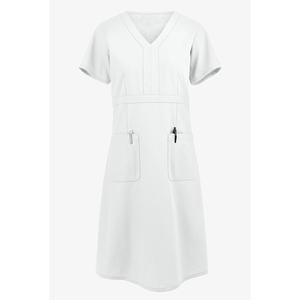 Personalizable al por mayor a granel Scrub Dress Sets Venta al por mayor Premium Stretch Fabric Túnica Top Cintura elástica Pantalón Mujeres Scrub Dress Set - Product Image 6