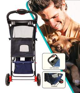 TH-PSP-117 Vietnam chariot pour animaux de compagnie modèle commun Western Standard poussette pour animaux de compagnie Cage chariot pour animaux de compagnie transporteur pour la vente en gros - Product Image 3