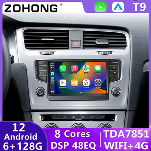 DSP Head Unit for VW Golf 7 MK7 Passat B8 <strong>Android</strong> <strong>Auto</strong> Multimedia Video Player 4G GPS <strong>Screen</strong> Car Radio Stereo Wireless CarPlay - Product Image 1
