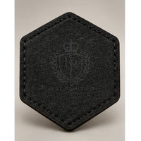 Écussons en cuir personnalisés, étiquettes avec logo sur mesure, badges décoratifs à coudre pour chapeaux, artisanat, accessoires et créations de mode