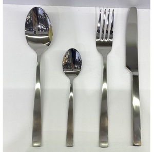 Ensemble de couverts en argent finition argentée, décoration de luxe, vaisselle, couverts, qualité alimentaire, argenterie de haute qualité, dernier design - Product Image 1