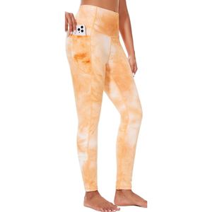 Leggings Deportivos de Cintura Alta con Cordón Ajustable, Personalizados, para Gimnasio, Compresión, Correr, Spandex/Poliéster - Product Image 1