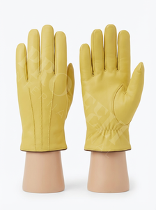 Guantes de Cuero de Invierno Premium OEM ODM, Cálidos, Suaves, con Acabado Completo, Antideslizantes para la Temporada de Frío, para Hombre - Product Image 5