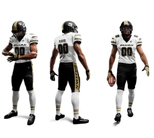 ชุดเสื้อเจอร์ซีย์อเมริกันฟุตบอลสำหรับผู้ชายชุดเสื้อเจอร์ซีย์ทีมอเมริกัน100% ผ้าโพลีเอสเตอร์แบบสั่งทำแห้งเร็ว - Product Image 6