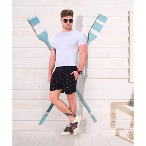 Wholesale Men's Sporty Casual Shorts 100% Cotton Quick Dry OEM Service for Fitness Workout Gym - Product Image 5