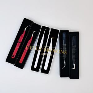 GETUP BROSONS IMPEX GBI-EET-2758 Acier inoxydable, revêtement en poudre lisse noir/blanc/rouge, design découpé en forme de cœur, cils - Product Image 1