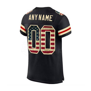 Maillot de football américain personnalisable, respirant, grande taille, séchage rapide, 100 % polyester, haute qualité, pour les fans, à prix abordable - Product Image 2