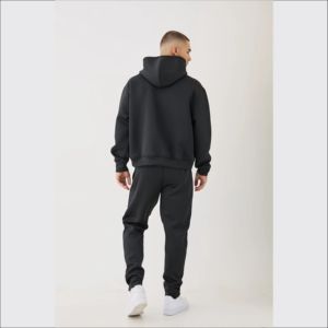 Premium Quality Men's & Unisex Tracksuits Polyester/Cotton Casual Solid Hooded Custom Logo Premium Hoodie <b>Sweatpants</b> <b>Sets</b> - Product Image 2