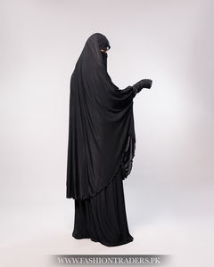 Nouvelles tendances deux pièces motifs solides modestes pour maillot respirant grande taille Techniques faites à la main qualité d'exportation en gros - Product Image 6