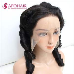 APOHAIR Wholesale 180 Density Malaysian Natural Virgin Remy Human Hair Wigs Kinky Straight Deep Wave Lace Front Wigs Brazilian - Product Image 5