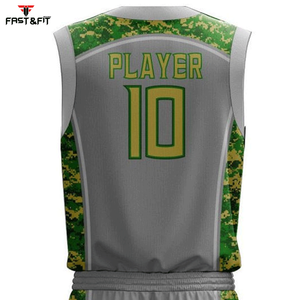 Uniforme de basket-ball pour hommes séchage rapide et respirant grande taille imprimé Technics fabriqué au Pakistan prix - Product Image 4