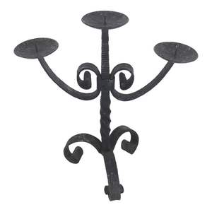 Decoración del hogar atractivo diseñador Vintage creativo hecho a mano portavelas de pie - Product Image 4