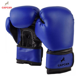 High Impact Padding Leather Boxing Gloves Smooth Feel Durable Stitch Detail Balanced Design Lightweight Eco-Friendly Training - Product Image 2