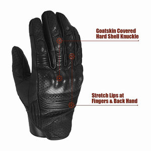 Guantes de Motocicleta Impermeables con Pantalla Táctil, Guantes de Motocicleta de Dedo Completo, Guantes de Motociclismo de Carreras - Product Image 2
