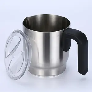 Multifunktionaler Elektrischer Milchaufschäumer aus Edelstahl 4-in-1, Smart-Touch, mit Individuellem Logo - Product Image 3