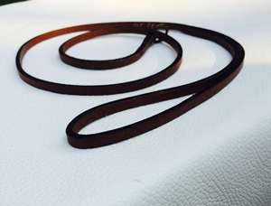 ปลอกคอสุนัขหนังวัวแท้ตกแต่งอย่างมีสไตล์  งานแฮนด์เมด  ลวดลายปั๊มนูน  ผลิตอย่างมีจริยธรรม  ให้ความสบาย - Product Image 6