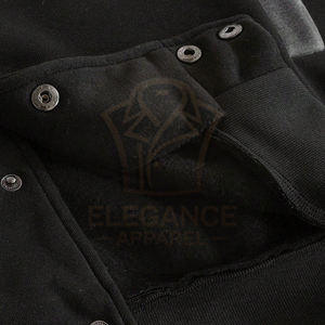 แจ็กเก็ตเบสบอลสไตล์สตรีทแวร์แต่งลายสโลแกนสีตัดกันสำหรับผู้ชายเสื้อแจ็คเก็ตทีมโรงเรียน - Product Image 6